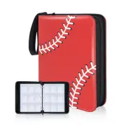Baseball Card Binder, 9 Pocket Sports card binder, 720 Double Sided Pocket Zi...