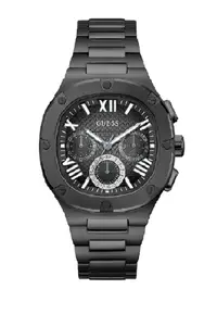 在飛比找ZALORA購物網優惠-Guess Chronograph Black Dial S