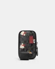 Coach Multifunction Phone Pack Earbud Case Polar Bear Print ~NWT~ CE654