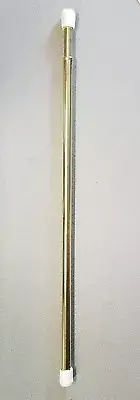 New Brass Round Spring Curtain Tension Rod!! 18"-28" Adjustable