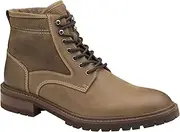 [Johnston & Murphy] Men’s Barrett Plain Toe Shearling Boot | Casual Boots | Full-Grain Leather or Suede | Advanced Cushioning