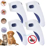 Electric Flea Zapper Lice Remover Hair Grooming Comb for Pet Cat Dog Cleaning US