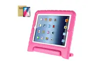 StylePro Combo for iPad 7th, 8th & 9th gen Kids case + Screen Protector. Shockproof EVA case, pink