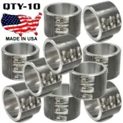 10 pc - 6 Bolt Steel Universal Weld On Fabrication Clamps 3" Roll Bar Cage Mount