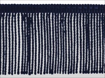Thin Bullion Fringe Trim, Style# BFTC3, Color# J3 - Dark Navy Blue [24 Yards]