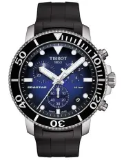 [Tissot] Seastar 1000 Chronograph T1204171704100 Watch in Blue