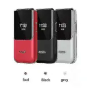 2720 Flip Phone Dual Screen Dual Card Dual Standby Function Elderly Machine Silver