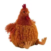 Stuffed Animals Soft Chicken Plush Toy For Kids Room Housewarming Gifts Red