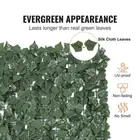 Artificial Ivy Privacy Fence 2440x1830mm Green Wall Screen Faux Hedges for
