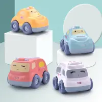 在飛比找momo購物網優惠-【The Little Ones】趣味卡通小汽車 聲光益智迴