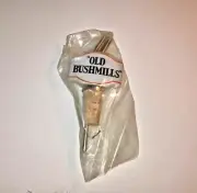 VINTAGE OLD BUSHMILLS DISTILLERY ADVERTISING BARWARE PORCELAIN BOTTLE POURER