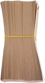 200pcs Kraft Paper Chopsticks Bag Kraft Chopsticks Sleeve Tableware Carrying Case Straws Cutlery Storage Pouch for Travel School Office Dishwasher Holder