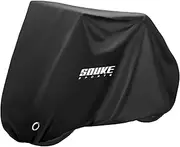 Souke Sports Bike Cover Outdoor Waterproof Bicycle Tent 210D with Storage Bag for Mountain Road Electric Bike, 74.86 x 25.61 x 38.61 inches