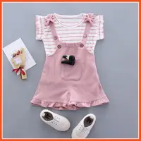 在飛比找蝦皮購物優惠-2pcs Cute Toddler Baby Girl T-