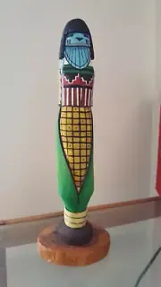 Hano Mano Kachina doll by Hopi artist Bobby Gorman