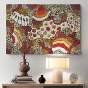 Nellie Marks Nakamarra 90 x 60cm Original Aboriginal Artwork