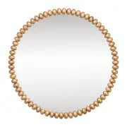 Cafe Lighting & Living Esme Round Wall Mirror (Gold Leaf)