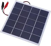 4W 5V Polycrystalline Silicon Solar Panel for DIY Lightweight and Easy to Carry 172x175x2MM