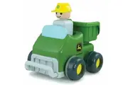 John Deere Push & Go Truck Kids Boys Vehicle Dump Tilt Box Toys Play 12m+ Green