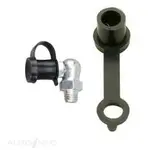 Toledo Grease Nipple Caps Black - 50 Pack - 305393
