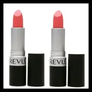 2 X REVLON SUPER LUSTROUS MATTE LIPSTICK ❤ 012 SKY PINK ❤ GLOSSI AUSTRALIA
