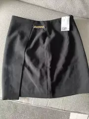 H&m Black Skirt Size Uk 10