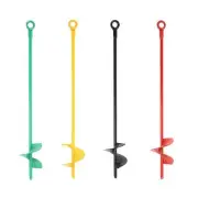 4x Heavy Duty Spiral Ground Anchor Strong for Garden Backpacking Carpentry