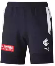 Carlton Blues AFL Mens 8 Inch Training Shorts Sizes S-3XL BNWT