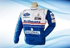 GO KARTING AYRTON SENNA CORDURA BOMBER JACKET WITH DIGITAL SUBLIMATION