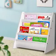 1X Keezi Kids Bookshelf Shelf Children Bookcase Magazine Rack Organiser Display