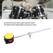 Drum Beater Pedal Mallet Silicone Head Percussion Instrument Accessory For R WPD