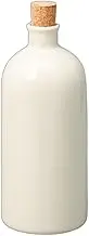Radium Bottle White Short 3.5 x 8.4 inches (9 x 21.3 cm), 24.3 fl oz (720 cc) | Shochu Bottle |
