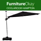 Coolaroo® Hampton 3m Round Cantilever Umbrella Outdoor Parasol Sun Shade