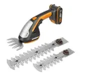 Scissors Battery Powered Worx WG801E With Battery 2.0 Ah & Charger