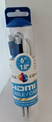 ROCK CANDY 6-FOOT UNIVERSAL HDMI CABLE ALSO WORKS WITH PS4, XBOX ONE AND WII U