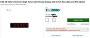 ESE ES-943U Time Code Remote Display with 4.0" Red LED Displays CG002GG