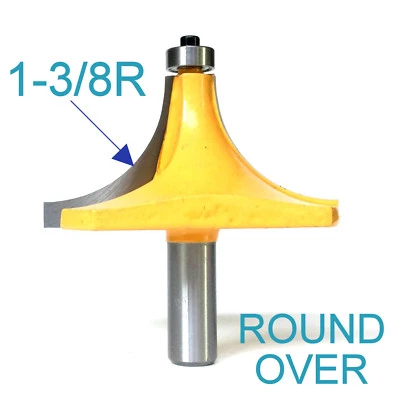 1pc 1/2" Shank 1-3/8" Radius Round Over Router Bit sct-888