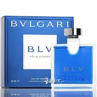 在飛比找Yahoo!奇摩拍賣優惠-現貨熱銷-BVLGARI 寶格麗藍茶男士香水 BLV 50 