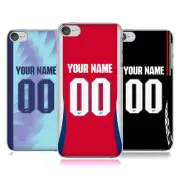 CUSTOM PERSONALISED ARSENAL FC 2024/25 KIT BACK CASE FOR APPLE iPOD TOUCH MP3