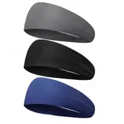 Sports Yoga Gym Stretch Cotton Headband Head Band Hair Band Women Men Sweatband