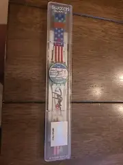 Swatch atlanta 1996 olympics Laurels GZ145 watch/Dan Jansen signed