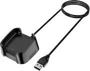1M Long Magnetic Charger for Fitbit Versa Chargers & Fitbit Versa Lite Chargers, 1M/3.3ft Cord USB Charging Cable Dock for Fitbit Versa/Lite/SE