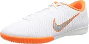 [Nike] Mercurial Vapor 12 Academy Ic, Men's Footbal Shoes, White (White/Chrome-Total O 107)