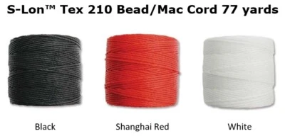 Beading Thread Tex 210 S-Lon Macrame Cord