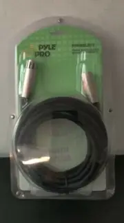 Pyle Pro 15' XLR Male to XLR Female Microphone Cable