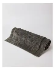 [Heritage] Sylvia Bath Mat in Charcoal