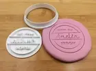 Custom Personalized Name Happy Birthday Age Cookie Fondant Embosser Stamp
