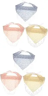 [WOFASHPURET] Triangle Turban Headwraps for Women Headband Hair Scarves Hair Scarf Silk Scarf for Women Neck Hair Turbans for Women Hair Jewels for Women Bandana Polyester Spandex