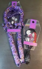 DISNEY NIGHTMARE BEFORE CHRISTMAS HEATLESS CURLER SET + PADDLE BRUSH!!