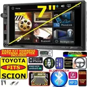 FOR TOYOTA SCION POWER ACOUSTIK BLUETOOTH AUX USB CAR RADIO STEREO PACKAGE (for: Toyota)